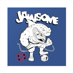 jawsome hc Posters and Art